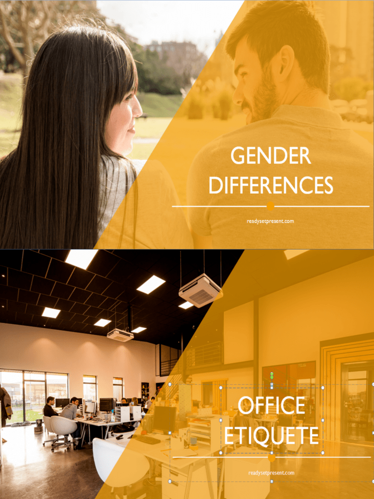Gender & Office Etiquette Value Pack