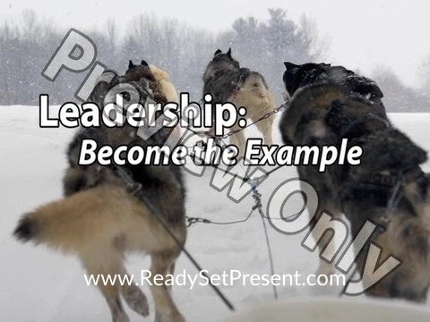 Leadership: Becoming The Example