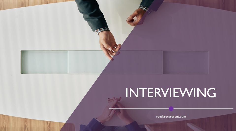 Interviewing PowerPoint Presentation