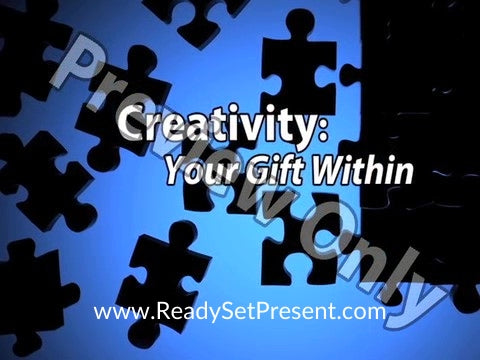 Creativity: Your Gift Within