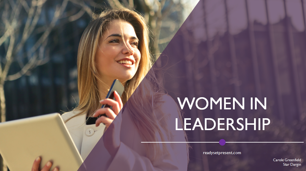 Women in Leadership PowerPoint Presentation