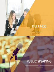 Meetings & Public Speaking Value Pack