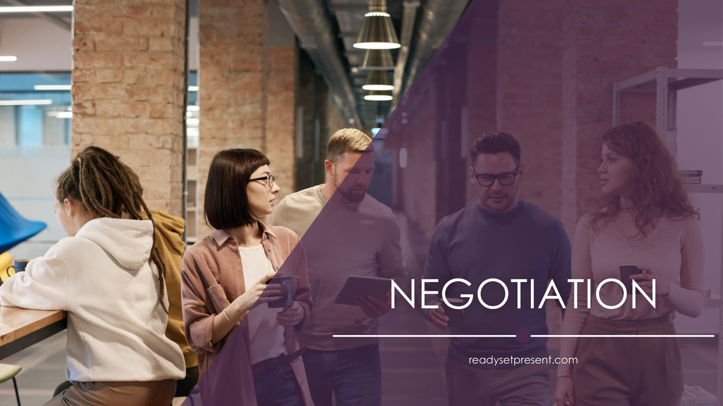 Negotiation Business PowerPoint Quotes