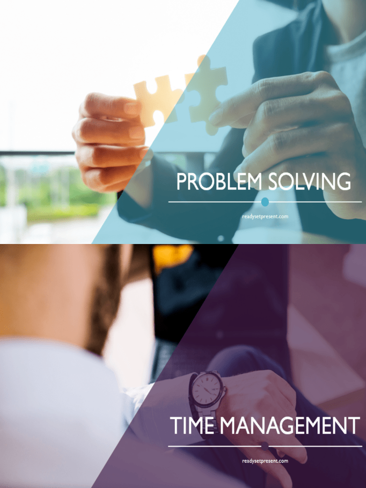 Problem Solving & Time Management Value Pack – Ready Set Present