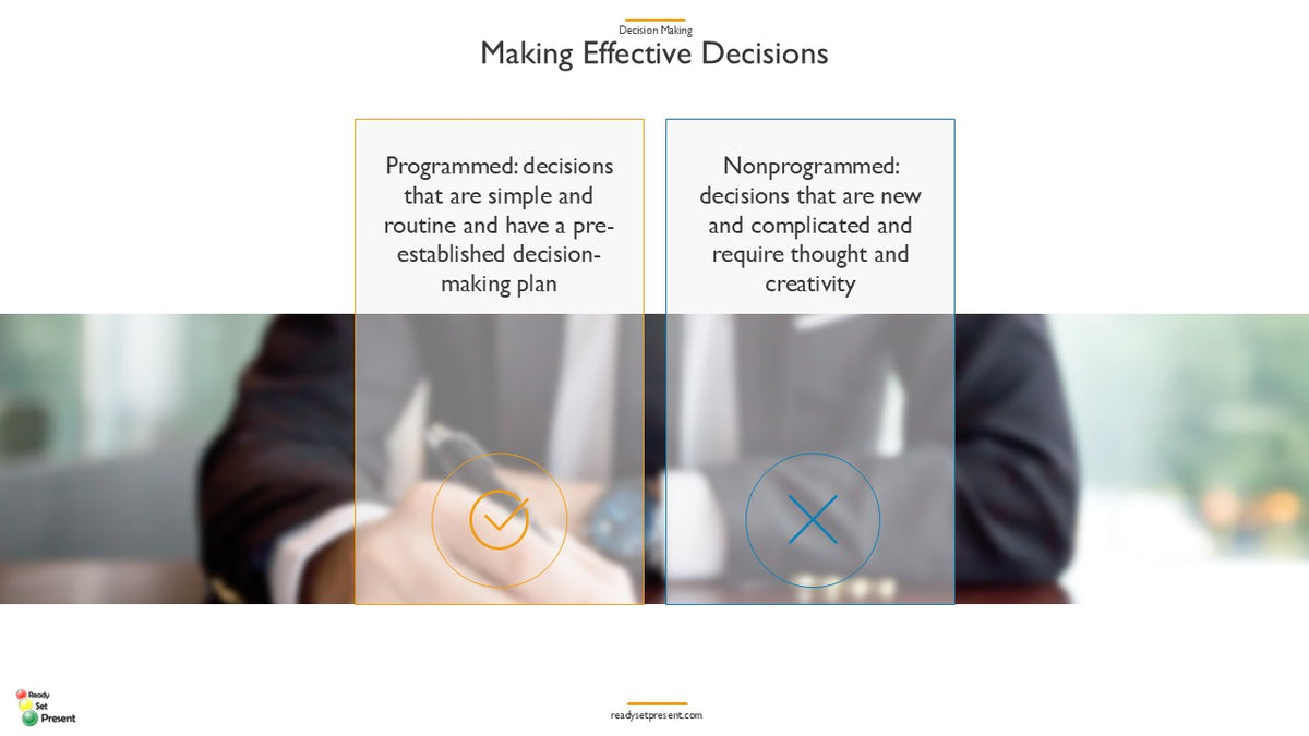 Decision Making PowerPoint Presentation