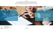Volunteers PowerPoint Presentation