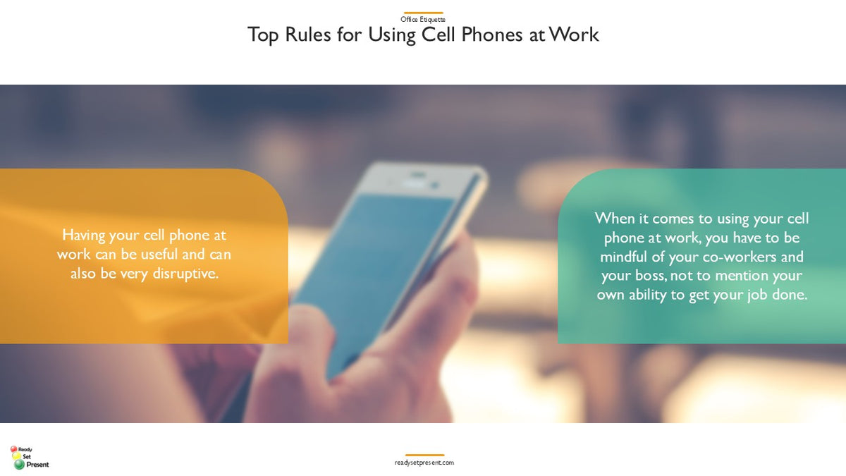 Office Etiquette PowerPoint Presentation