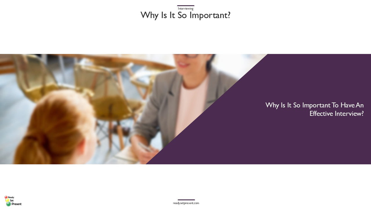 Interviewing PowerPoint Presentation