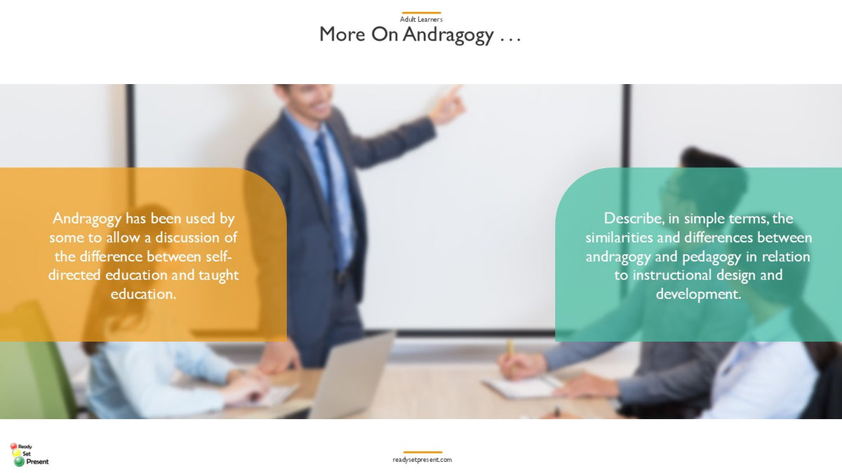 Training Adult Learners PowerPoint Presentation