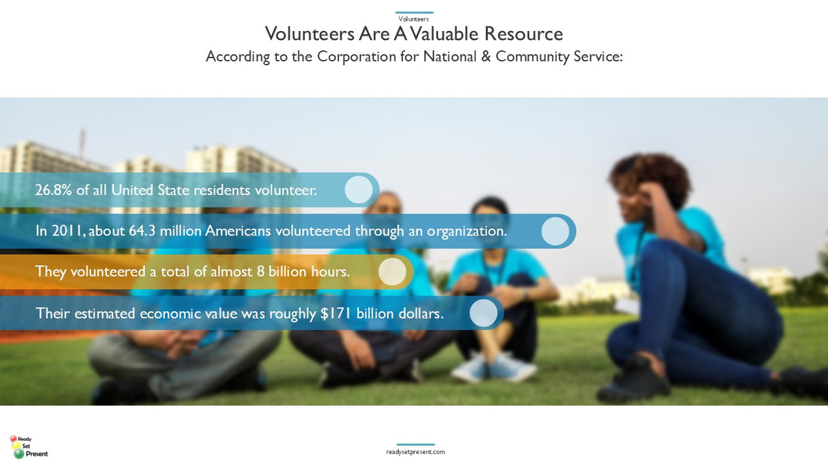 Volunteers PowerPoint Presentation