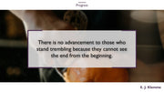 Progress PowerPoint Quotes