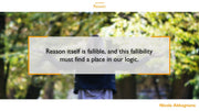 Reason PowerPoint Quotes