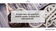 Strength PowerPoint Quotes