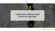 Reason PowerPoint Quotes