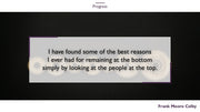 Progress PowerPoint Quotes