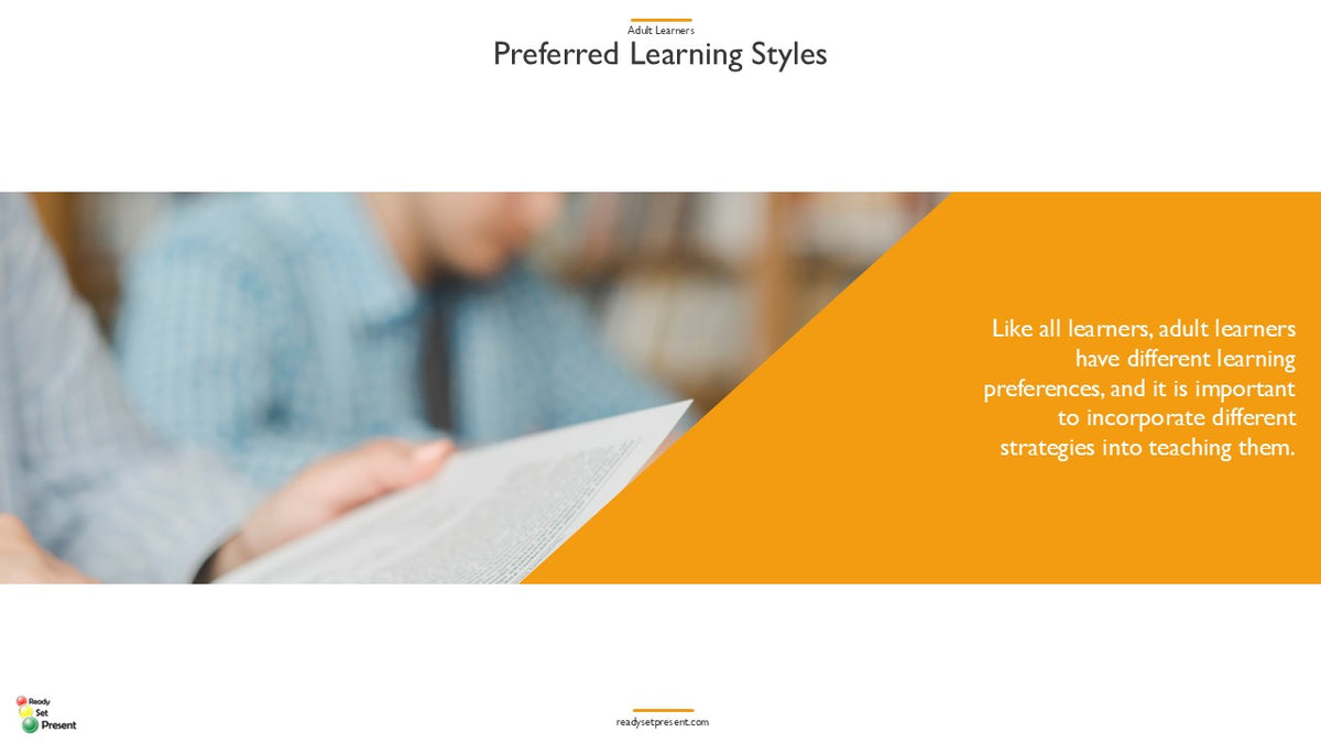 Training Adult Learners PowerPoint Presentation