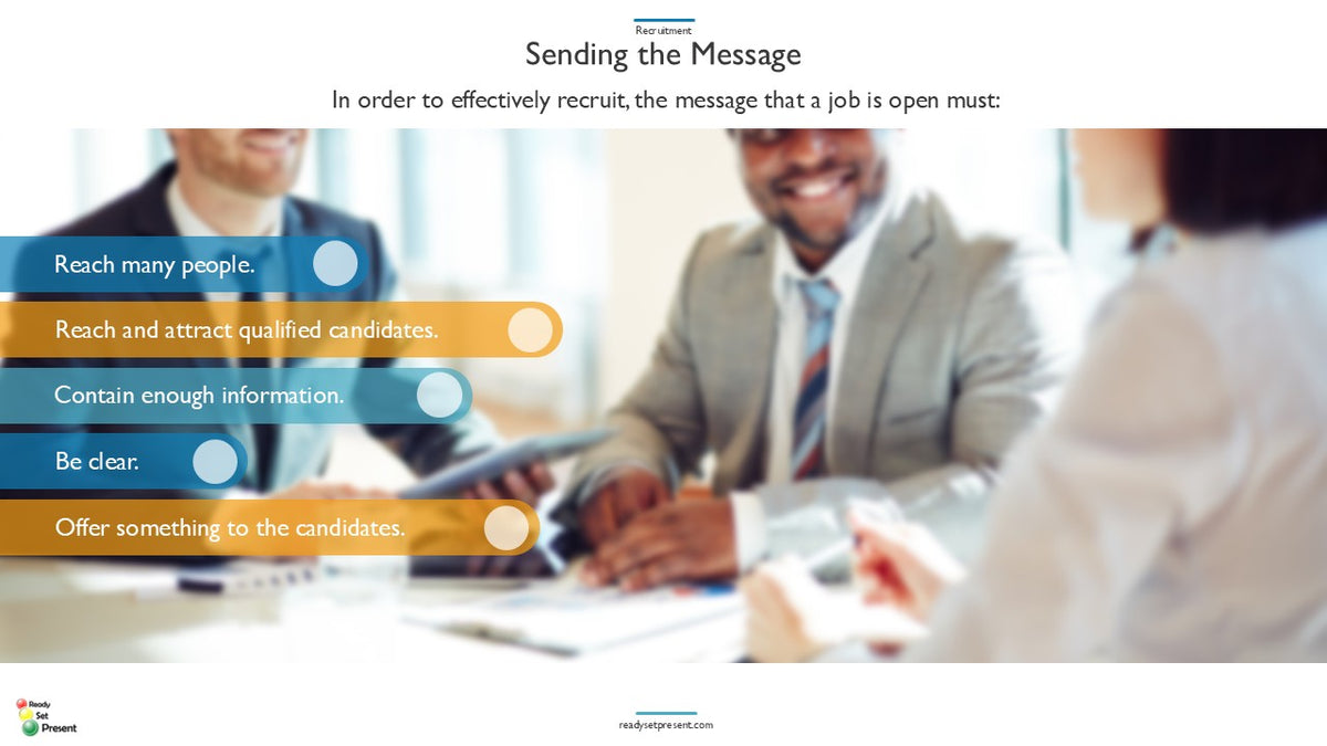 Recruitment And Selection PowerPoint Presentation