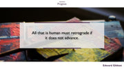 Progress PowerPoint Quotes
