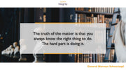Integrity PowerPoint Quotes