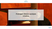 Idleness PowerPoint Quotes
