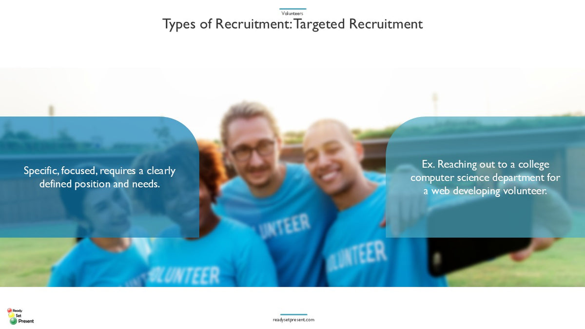 Volunteers PowerPoint Presentation