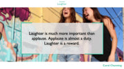 Laughter PowerPoint Quotes
