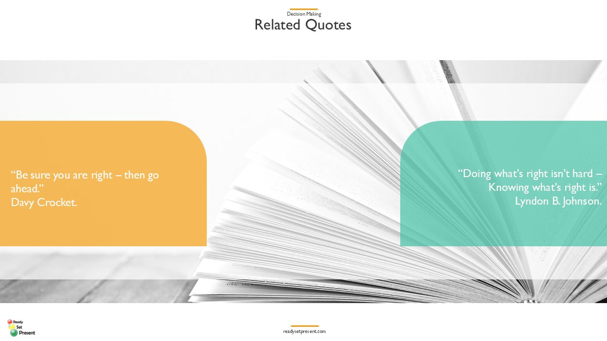 Decision Making PowerPoint Presentation