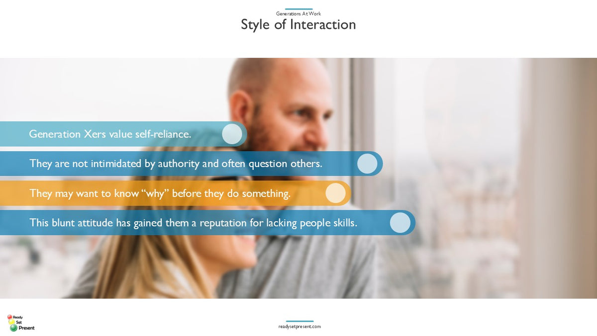 Generations at Work PowerPoint Presentation