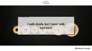 Progress PowerPoint Quotes