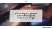 Talent PowerPoint Quotes