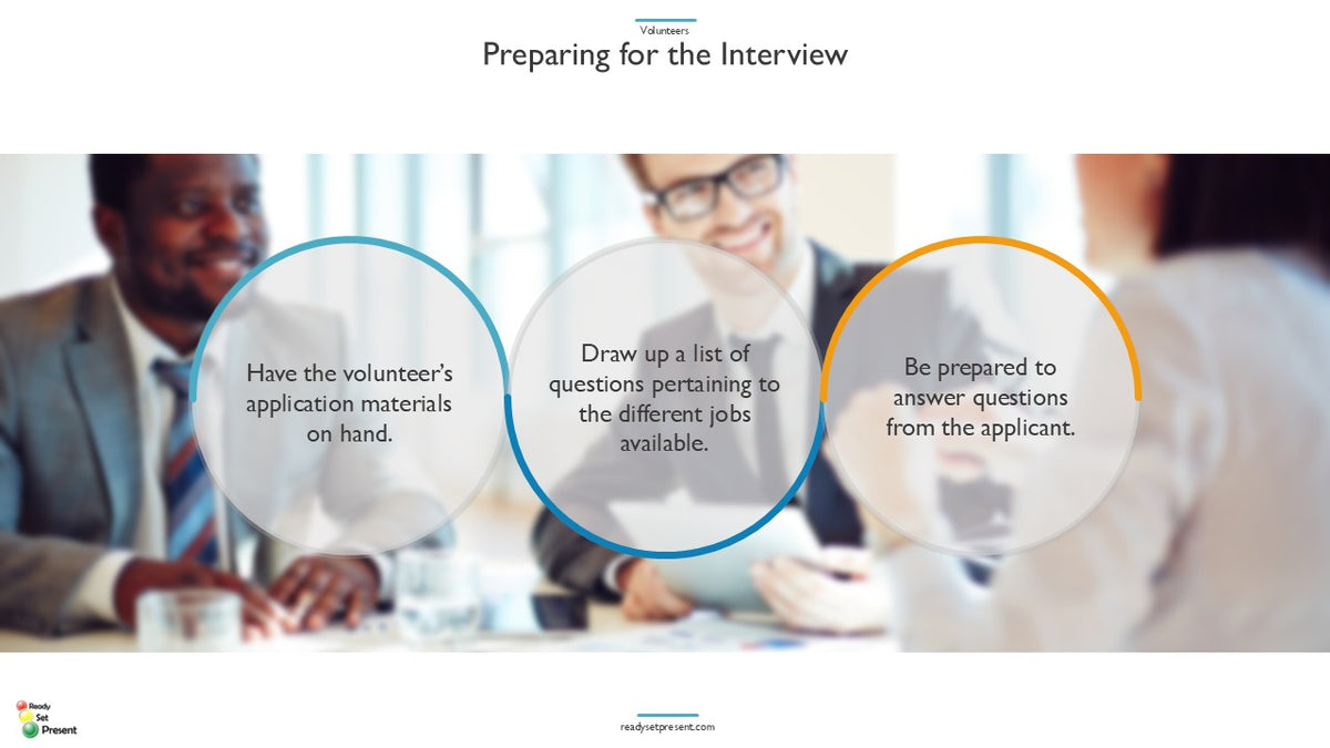 Volunteers PowerPoint Presentation