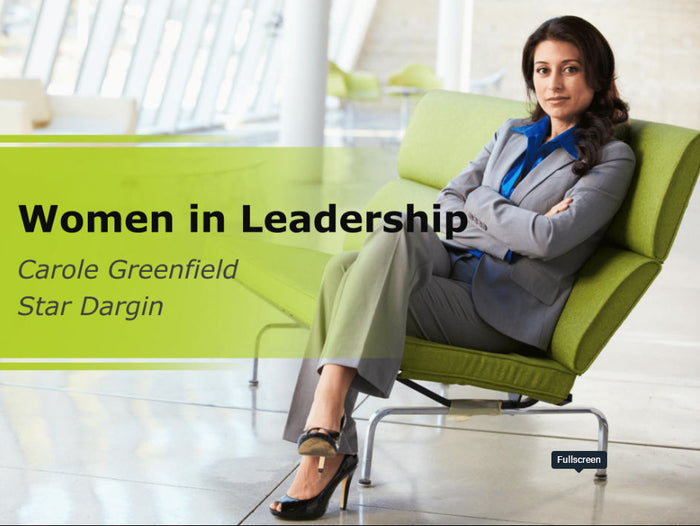 Women in Leadership PowerPoint Presentation